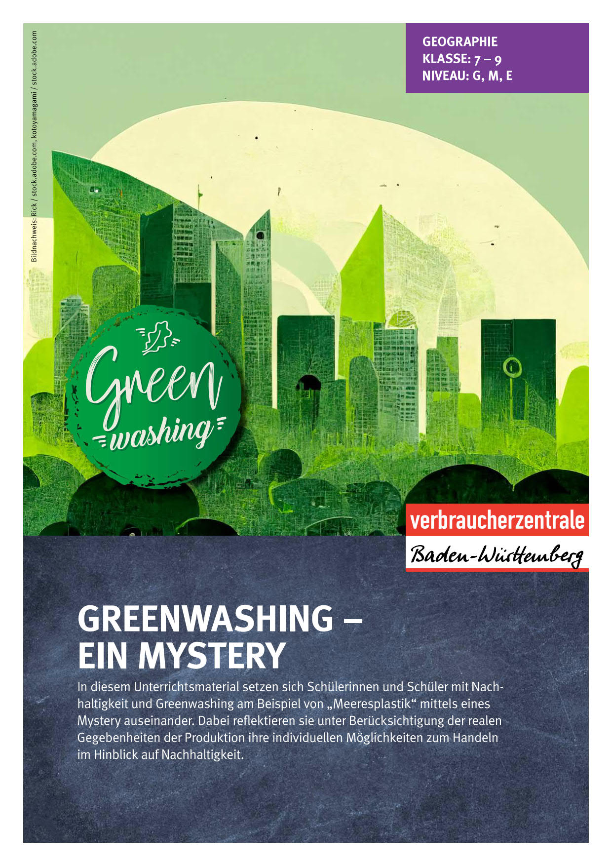 Titelbild Greenwashing