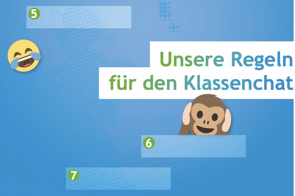 Posteransicht der Klassenchat-Regeln