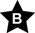 B