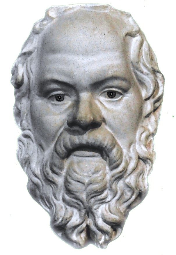 Bildnis des Sokrates (Gipsabguss, bearbeitet)